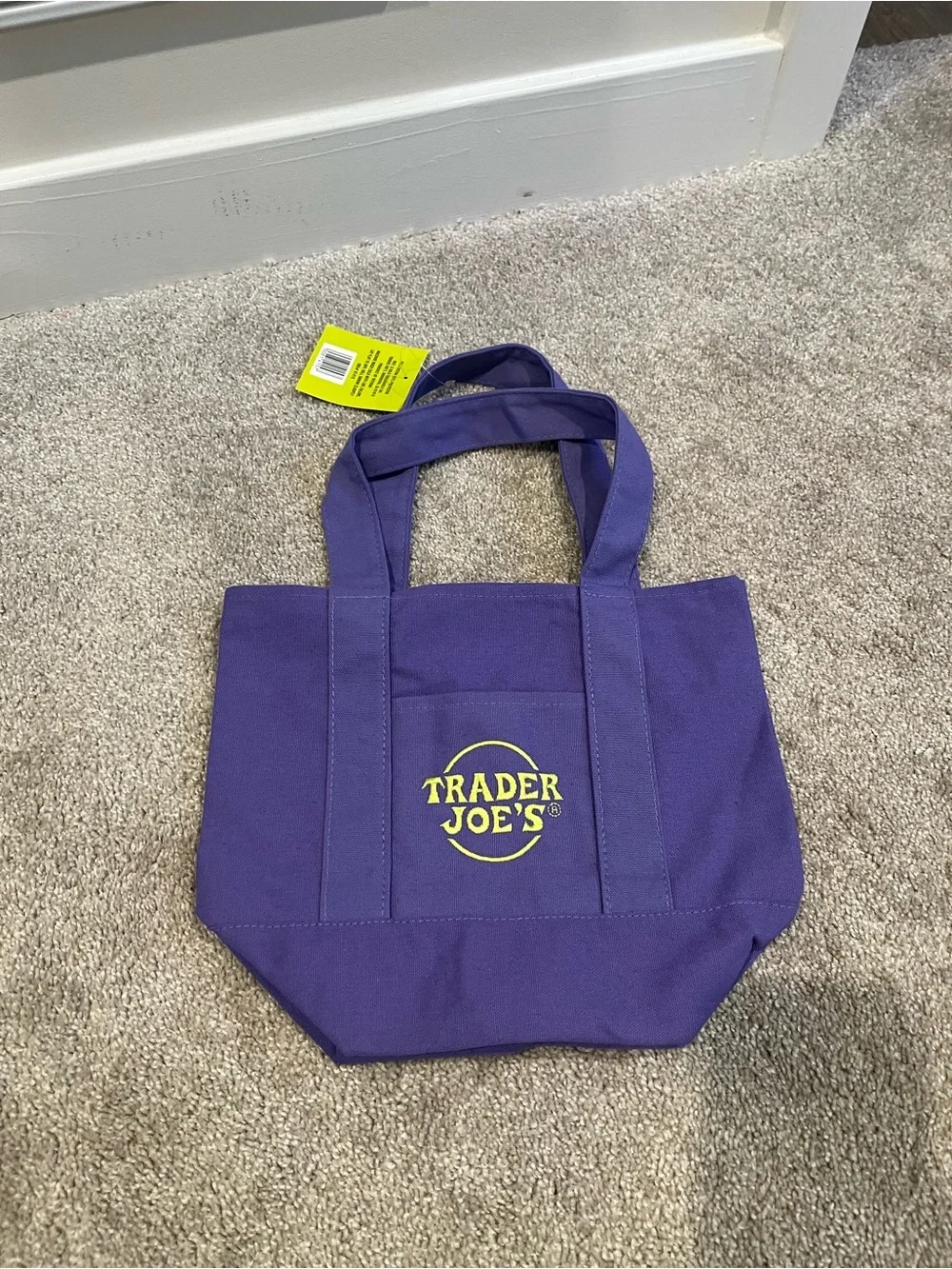 NWT Trader Joe's Halloween Canvas Mini Tote Bags $35